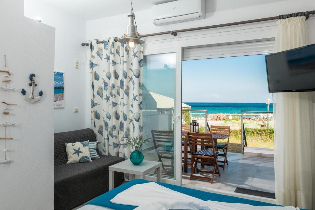 Artemis Beach Apartments クリッシ・アモウディア エクステリア 写真
