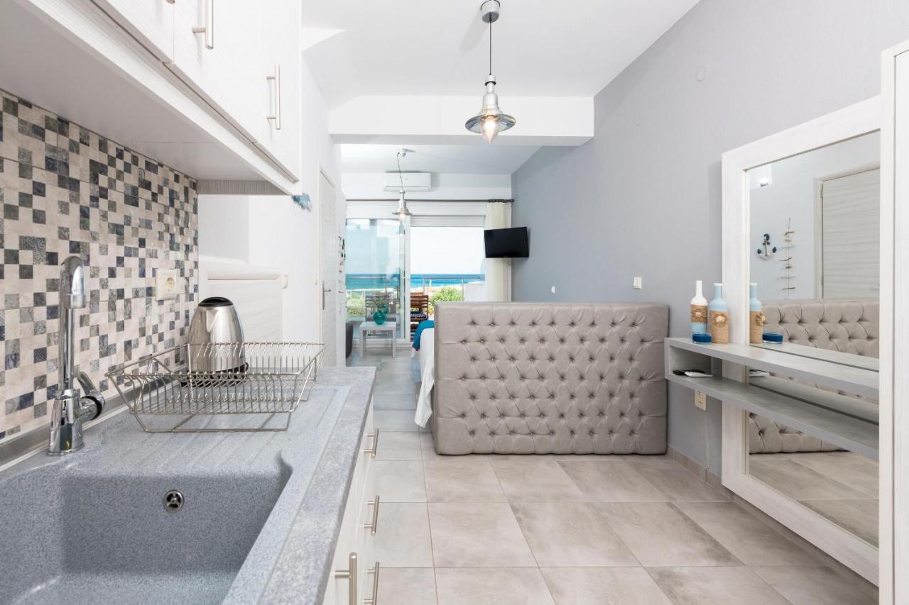Artemis Beach Apartments クリッシ・アモウディア エクステリア 写真