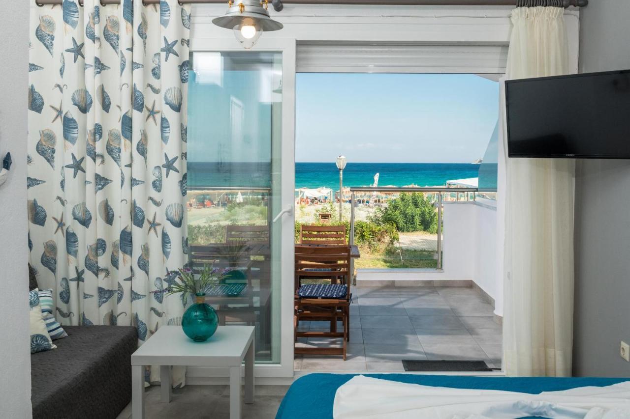 Artemis Beach Apartments クリッシ・アモウディア エクステリア 写真