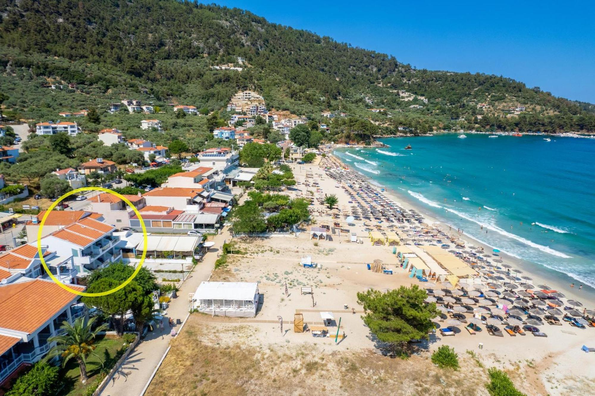Artemis Beach Apartments クリッシ・アモウディア エクステリア 写真